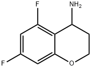 5,7-二氟苯并二氢吡喃-4-胺, 886762-87-4, 结构式