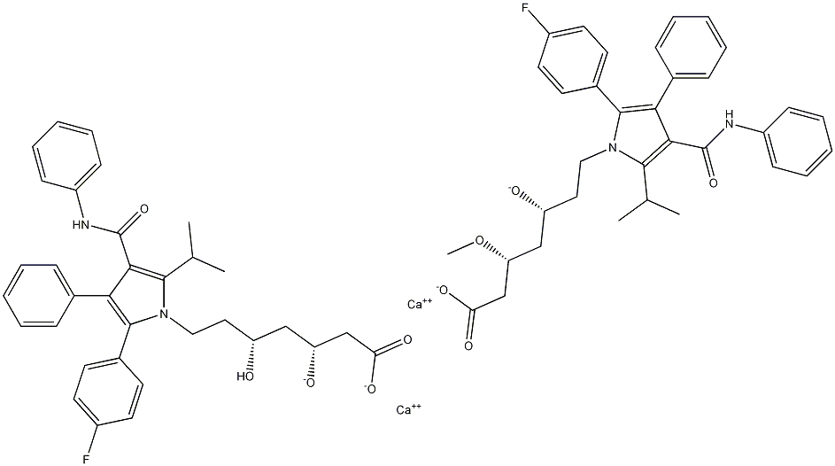 阿托伐他汀EP杂质G,887196-29-4,结构式