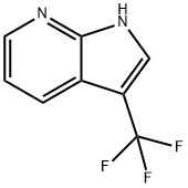 3-三氟甲基-7-氟杂吲哚, 892414-47-0, 结构式