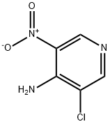 3-氯-4-氨基-5硝基-吡啶, 89284-28-6, 结构式