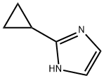 2-シクロプロピルイミダゾール 化学構造式