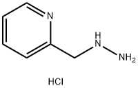 2-肼基甲基吡啶二盐酸盐, 89729-00-0, 结构式
