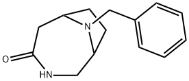 9-苄基-3,9-二氮杂-双环[4.2.1]壬-4-酮,897396-10-0,结构式