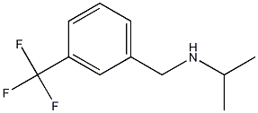 Benzenemethanamine, N-(1-methylethyl)-3-(trifluoromethyl)- Structure