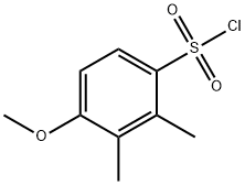 4-メトキシ-2,3-ジメチルベンゼンスルホニルクロリド 化学構造式