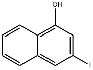 1-Hydroxy-3-iodonaphthalene Structure