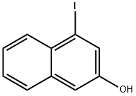 4-碘-2-萘酚, 90800-21-8, 结构式