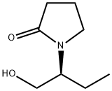 1-[(1S)-1-(Hydroxymethyl)propyl]-2-pyrrolidinone Structure