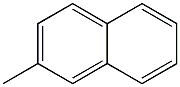 2-Methylnaphthalene 化学構造式