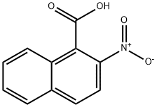 2-硝基-1-萘甲酸 结构式