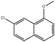 7-Chloro-1-methoxynaphthalene Structure