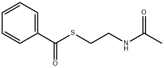 N-(2-Mercaptoethyl)-acetamide benzoate Structure