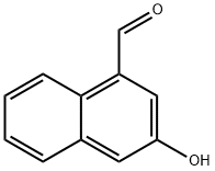 3-Hydroxynaphthalene-1-carboxaldehyde Struktur
