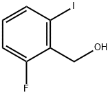 2-氟-6-碘苄醇 结构式