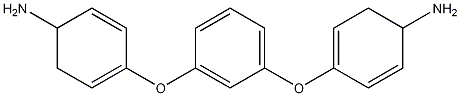 1,3-双(3-羟基-4--氨基苯氧基)苯 结构式