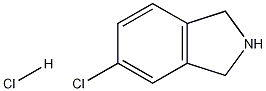5-chloroisoindoline hydrochloride Structure