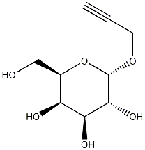 Propargyl a-D-Galactopyranoside Struktur