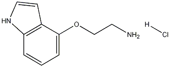 4-(2-aminoethyl)oxyindole hydrochloride Structure