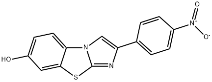 2-(4-硝基苯基)咪唑并[2,1-B]苯并噻唑-7-醇 结构式