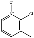 2-Chloro-3-methylpyridine 1-oxide Struktur