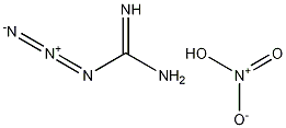 Carbamimidic azide, mononitrate Struktur
