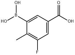 3-Borono-5-fluoro-4-methylbenzoic acid|3-硼酸基-5-氟-4-甲基苯甲酸