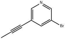 3-bromo-5-(prop-1-ynyl)pyridine