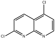 2,5-二氯-1,8-萘啶,91870-15-4,结构式
