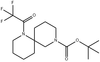 918896-29-4 1,8-Diazaspiro[5.5]undecane-8-carboxylic acid, 1-(2,2,2-trifluoroacetyl)-, 1,1-dimethylethyl ester