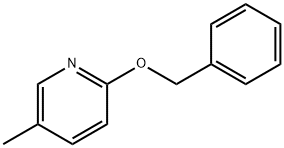 2-(ベンジルオキシ)-5-メチルピリジン 化学構造式