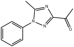 1-(5-Methyl-1-phenyl-1H-1,2,4-triazol-3-yl)ethanone Structure