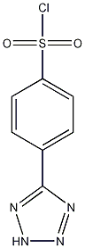 4-(2H-tetrazol-5-yl)benzenesulfonyl chloride Structure