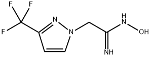 (Z)-N'-HYDROXY-2-(3-(TRIFLUOROMETHYL)-1H-PYRAZOL-1-YL)ACETAMIDINE,925252-82-0,结构式
