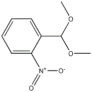 Benzene, 1-(dimethoxymethyl)-2-nitro- Struktur