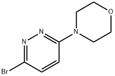 3-bromo-6-morpholinopyridazine Structure