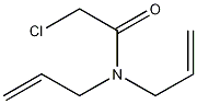 2-氯-N,N-二烯丙基乙酰胺 结构式