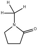 1-Methyl-2-pyrrolidinone-d3 结构式