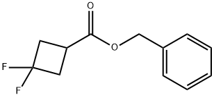 3,3-二氟环丁烷甲酸苄酯,935273-86-2,结构式