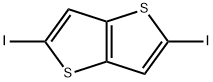 2,5-二碘噻吩并[3,2-B]噻吩,937187-29-6,结构式