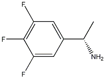 Benzenemethanamine, 3,4,5-trifluoro-.alpha.-methyl-, (.alpha.S)- Struktur