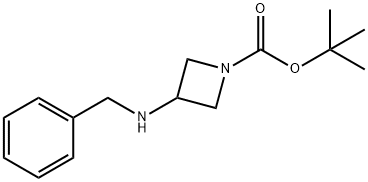 tert-butyl 3-(benzylamino)azetidine-1-carboxylate Struktur