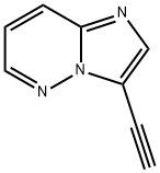 3-Ethynylimidazo[1,2-b]pyridazine Struktur