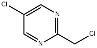 5-クロロ-2-(クロロメチル)ピリミジン 化学構造式