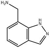 1H-Indazole-7-methanamine Structure