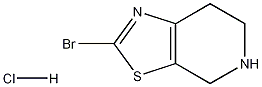 2-Bromo-4,5,6,7-tetrahydrothiazolo[5,4-c]pyridine hydrochloride Structure