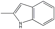 2-Methyl-1H-indole Structure
