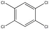 1,2,4,5-Tetrachlorobenzene 结构式