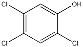 2,4,5-Trichlorophenol Structure