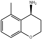 (S)-5-甲基苯并二氢吡喃-4-胺, 950645-15-5, 结构式