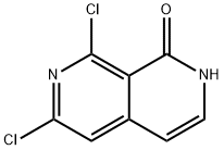 6,8-dichloro-2,7-naphthyridin-1-ol Structure